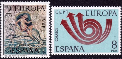 Europa-cept 1973 - Spania cat.nr.1779-80 neuzat,perfecta stare(z) foto