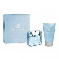 Trussardi Blue Land 50ml+100mlSH Apa de Toaleta Travel Set, Barbati foto