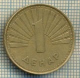 8708 MONEDA- MACEDONIA - 1 DENAR -anul 2001 -starea ce se vede