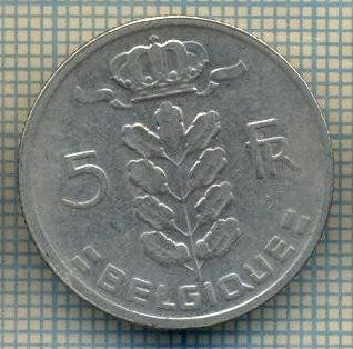 8712 MONEDA- BELGIA(BELGIQUE)-5 FRANCS(5 FRANK) -anul 1969-starea ce se vede foto