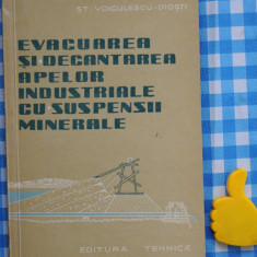 Evacuarea si decantarea apelor industriale cu suspensii minerale Voiculescu