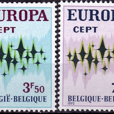 Europa-cept 1972 - Belgia cat.nr.1623-4 neuzat,perfecta stare(z)
