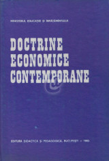 Doctrine economice contemporane. Manual pentru studentii facultatilor de istorie-filosofie si drept foto