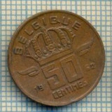 8714 MONEDA- BELGIA(BELGIQUE)-50 CENTIMES -anul 1962-starea ce se vede