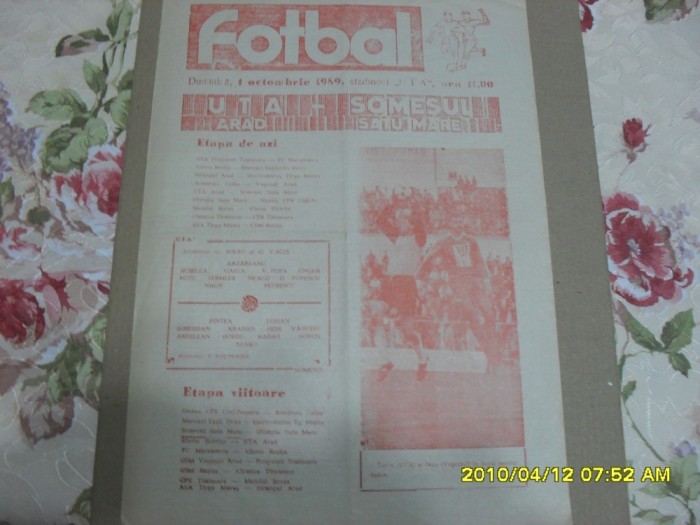 program UTA - Somesul SM