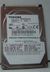 Hdd IDE laptop Toshiba, 60 gb, testat, garantie 6 luni. foto