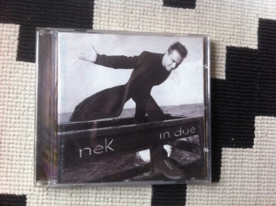 Nek in due album cd disc muzica pop soft rock editie vest mapa texte foto 1998 foto