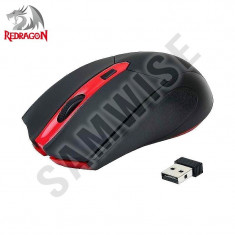 Mouse NOU Gaming Redragon M620 Black, Wireless, 2400 dpi, 4 Butoane, GARANTIE ! foto