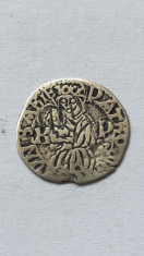 TRANSILVANIA -HUNEDOARA DENAR 1458-1490(LITERELE K-P) MATEI CORVIN foto