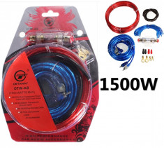 Kit cabluri amplificator MYS - 8GA (cod: AR-MDX1) foto
