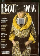 Revista moda BOUTIQUE - noiembrie 2006, completa, cu insert foto