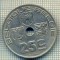8718 MONEDA- BELGIA(BELGIQUE-BELGIE)- 25 CENTIMES -anul 1938-starea ce se vede