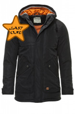 Parka iarna Jack&amp;amp;Jones Originals, Harlan Short negru foto