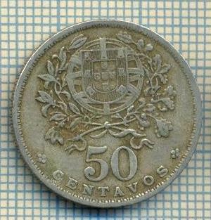 8780 MONEDA- PORTUGALIA - 50 CENTAVOS -anul 1956 -starea ce se vede foto