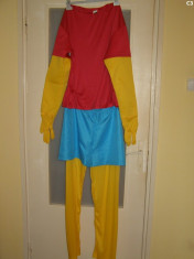 costum carnaval serbare simpsons pentru adulti marime L foto