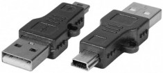 Adaptor mini USB tata - USB A, tata-6899 foto