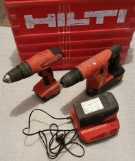 Set HILTI Rotopercutor TE 6-A si Autofiletanta SFH 144-A foto