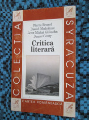 BRUNEL / MADELENAT / GLIKSOHN / COUTY - CRITICA LITERARA (2000 - NOUA!!!) foto