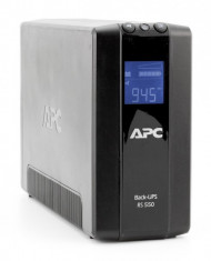 UPS APC Back UPS Pro RSBR550GI, LCD, 550VA, Master Control,acumulator nou inclus foto