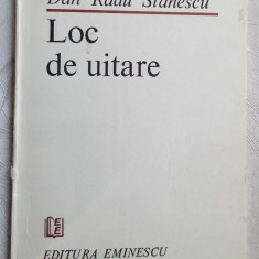 DAN RADU STANESCU - LOC DE UITARE (VERSURI) [editia princeps, 1987]