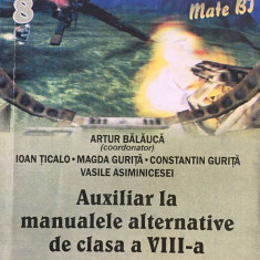 ALGEBRA GEOMETRIE CLASA A VIII-A Auxiliar la manualele alternative - A. Balauca