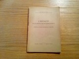 L`INFINITIF ET LES MOYENS DE SON REMPLACEMENT - Ilie Bacinschi (autograf) - 1946