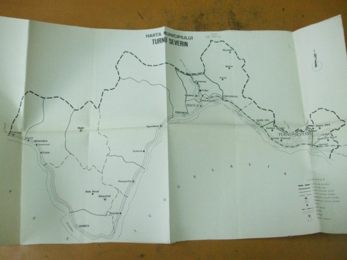 Turnu Severin municipiul harta navigatie aeriana