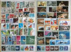 Clasor.Colectie timbre toata lumea 1195 buc. GX38 foto