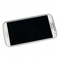 Display Cu Touchscreen Si Rama Samsung I9505 Galaxy S4 Original SWAP Alb foto