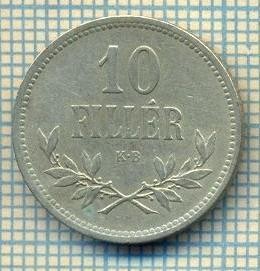 8790 MONEDA- UNGARIA - 10 FILLER -anul 1915 -starea ce se vede foto