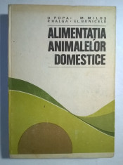 O. Popa, s.a. - Alimentatia animalelor domestice foto