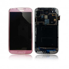 Display Cu Touchscreen Si Rama Samsung I9505 Galaxy S4 Original SWAP Violet foto