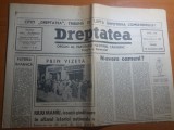 Ziarul dreptatea 14 decembrie 1990--art. despre iuliu maniu