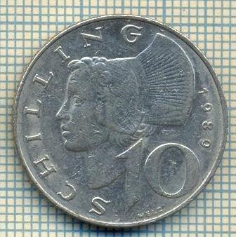 8816 MONEDA- AUSTRIA - 10 SCHILLING -anul 1989 -starea ce se vede foto