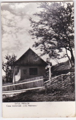 A52 RPR CP circulata 1962 Prislop Bistrita Nasaud Casa memoriala Liviu Rebreanu foto