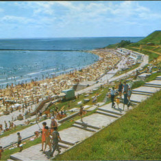 Carte postala circ. 1973 - Eforie Sud - Plaja