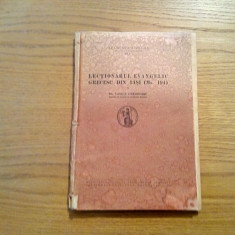 LECTIONARUL EVANGHELIC GRECESC DIN IASI ( Ms.194) - Vasile Gheorghiu -1940