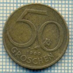 8836 MONEDA- AUSTRIA - 50 GROSCHEN -anul 1969 -starea ce se vede