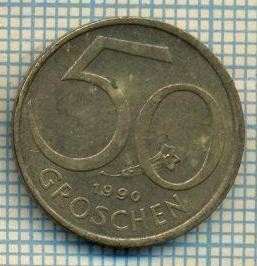8838 MONEDA- AUSTRIA - 50 GROSCHEN -anul 1990 -starea ce se vede