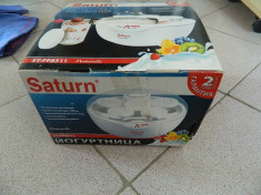 Aparat de facut iaurt, yoghurt maker marca Saturn, 35W, ST-FP8511, nou in cutie foto