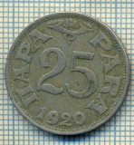 8806 MONEDA- YUGOSLAVIA - 25 PARA -anul 1920 -starea ce se vede, Africa