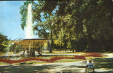 Carte postala circ.1968 - Galati - Vedere din parc, Circulata, Fotografie