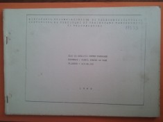 Plan de operatii, reparare corp pompa ulei motor D 127 / C9P