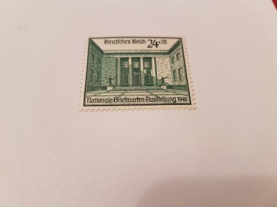 germania reich 1940 expozitie filatelica in berlin/ serie MLH foto