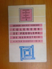 n7 Adalbert Schneider - Culegere De Probleme De Geometrie, Clasele Ix-x