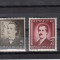 ROMANIA 1939 LP 130 - 50 ANI DE LA MOARTEA LUI M. EMINESCU SERIE MNH