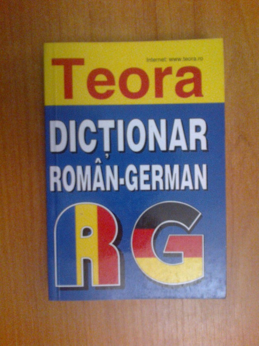 n6 E. Sireteanu, Tomeanu - Dictionar Roman German