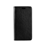 Husa Samsung Galaxy A5 2017 Flip Case Slim Inchidere Magnetica Neagra, Piele Ecologica, Toc