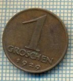 8833 MONEDA- AUSTRIA - 1 GROSCHEN -anul 1929 -starea ce se vede, Europa