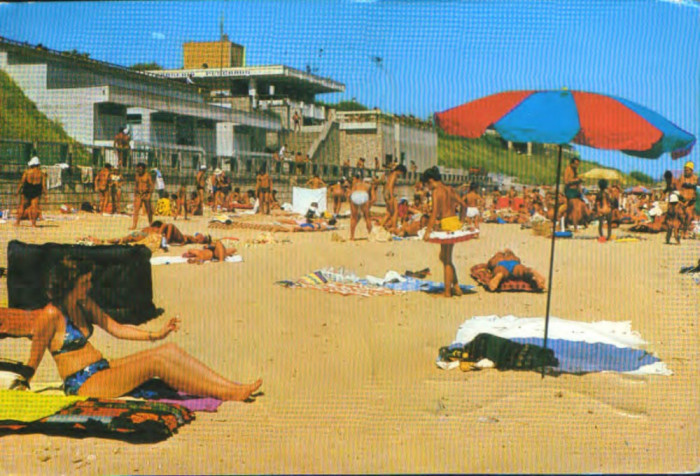 Carte postala circ. 1978 - Eforie Sud - Plaja